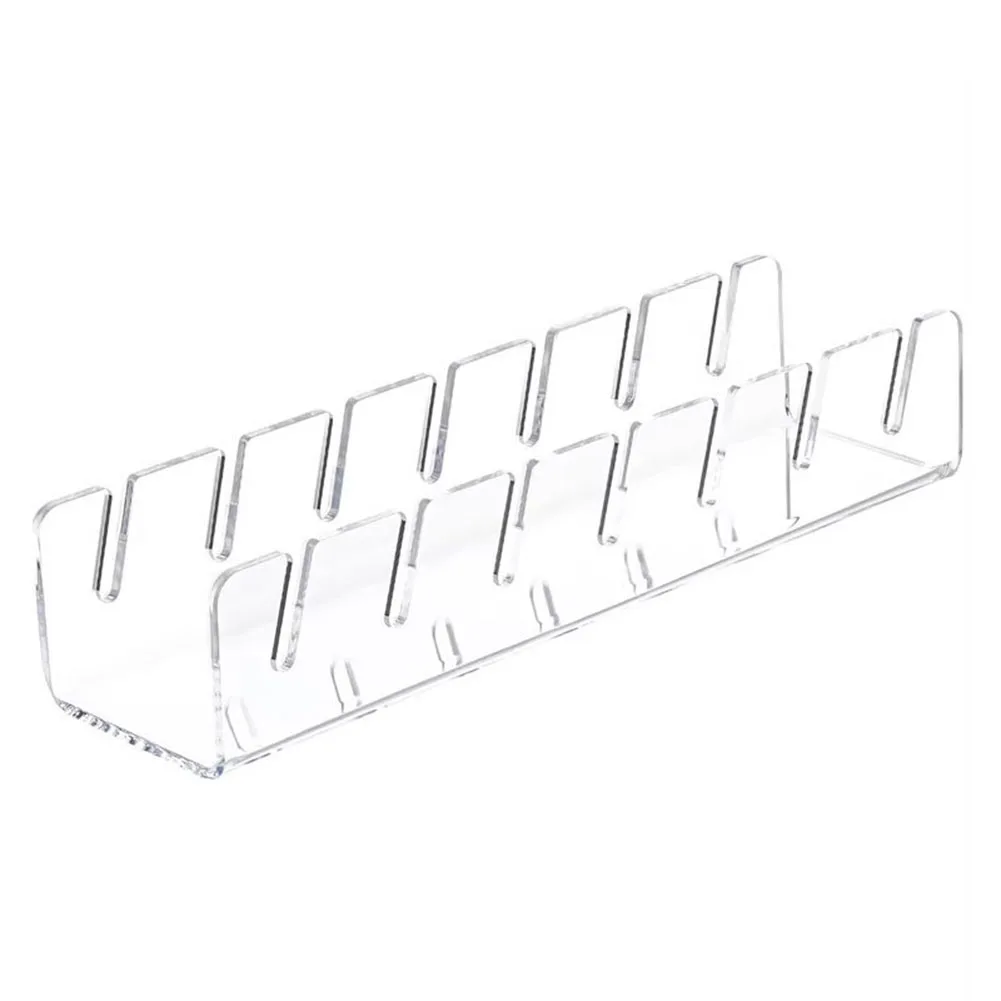 

Modern Acrylic Cap Display Rack Space Saving Storage Solution for Baseball and Fashion Hats in Retail Environments