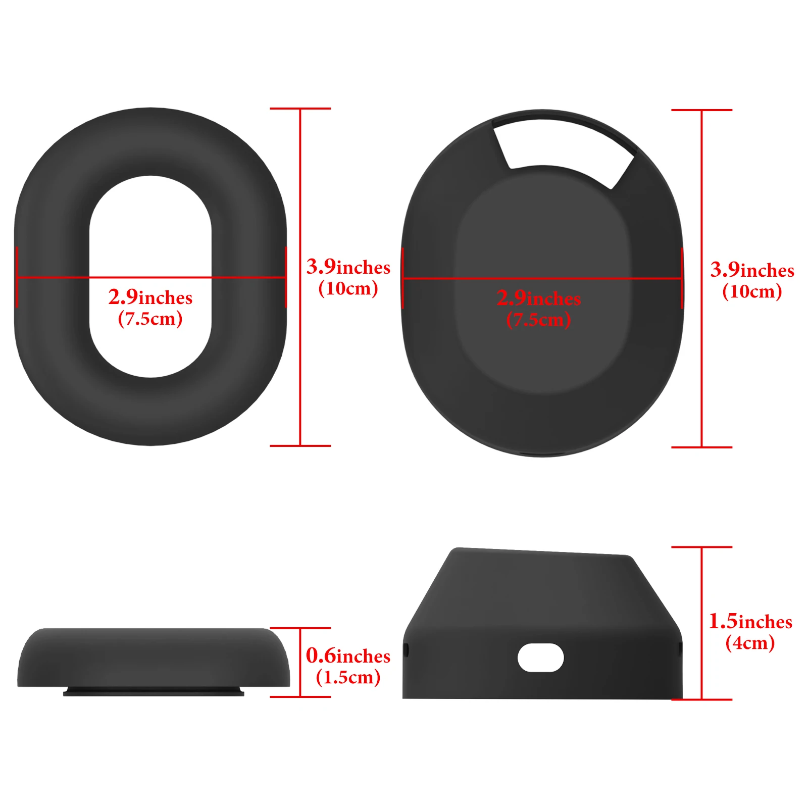 Geekria Silicone Headphone Cover Kits Compatible with Sony WH-1000XM5, WH1000XM5 Wireless Headphones, Scratch Protection Case