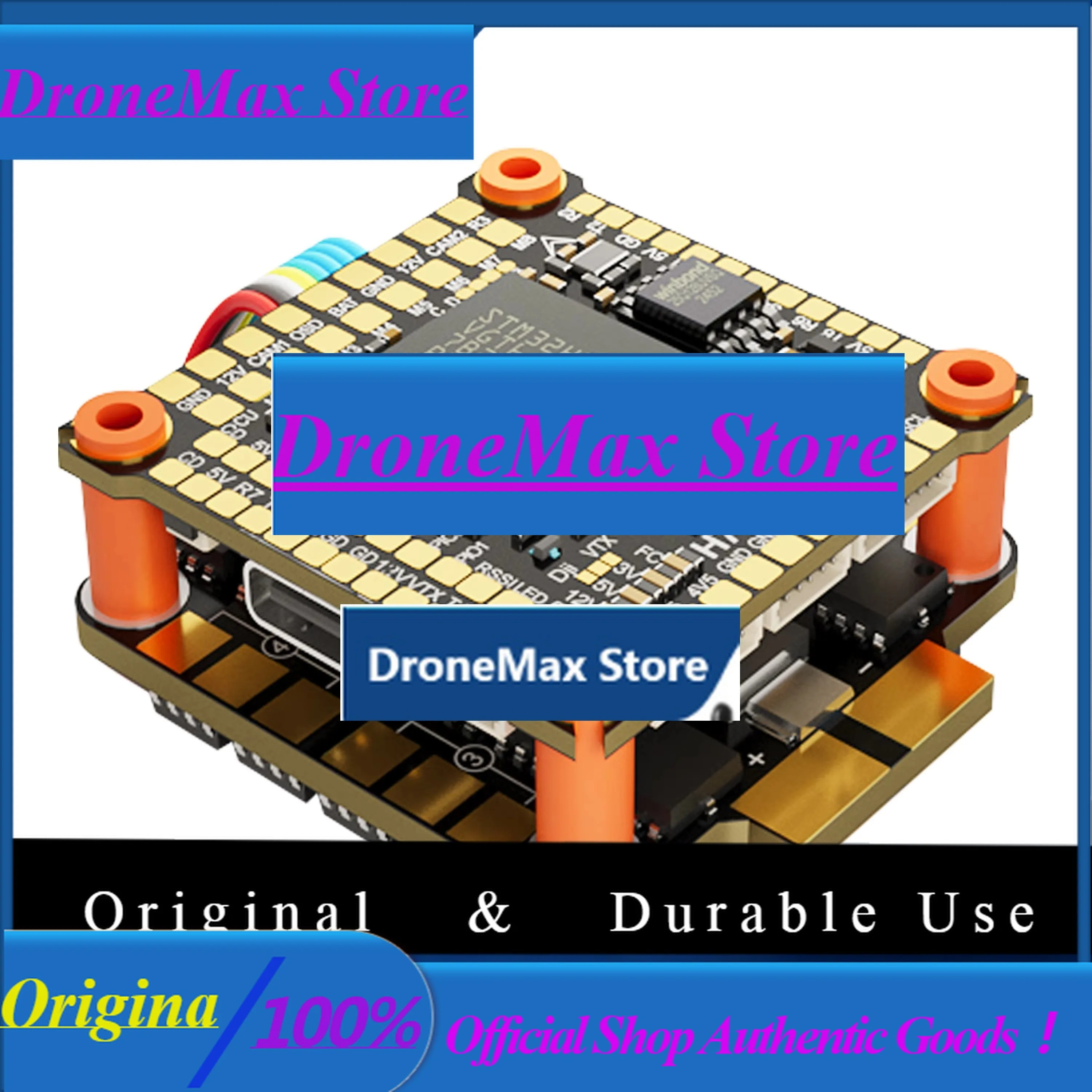 DroMaDAKEFPV H743 55A/60A/70A Flying Tower 8-position ESC Model Aircraft Crossing Machine H7 Flying Tower