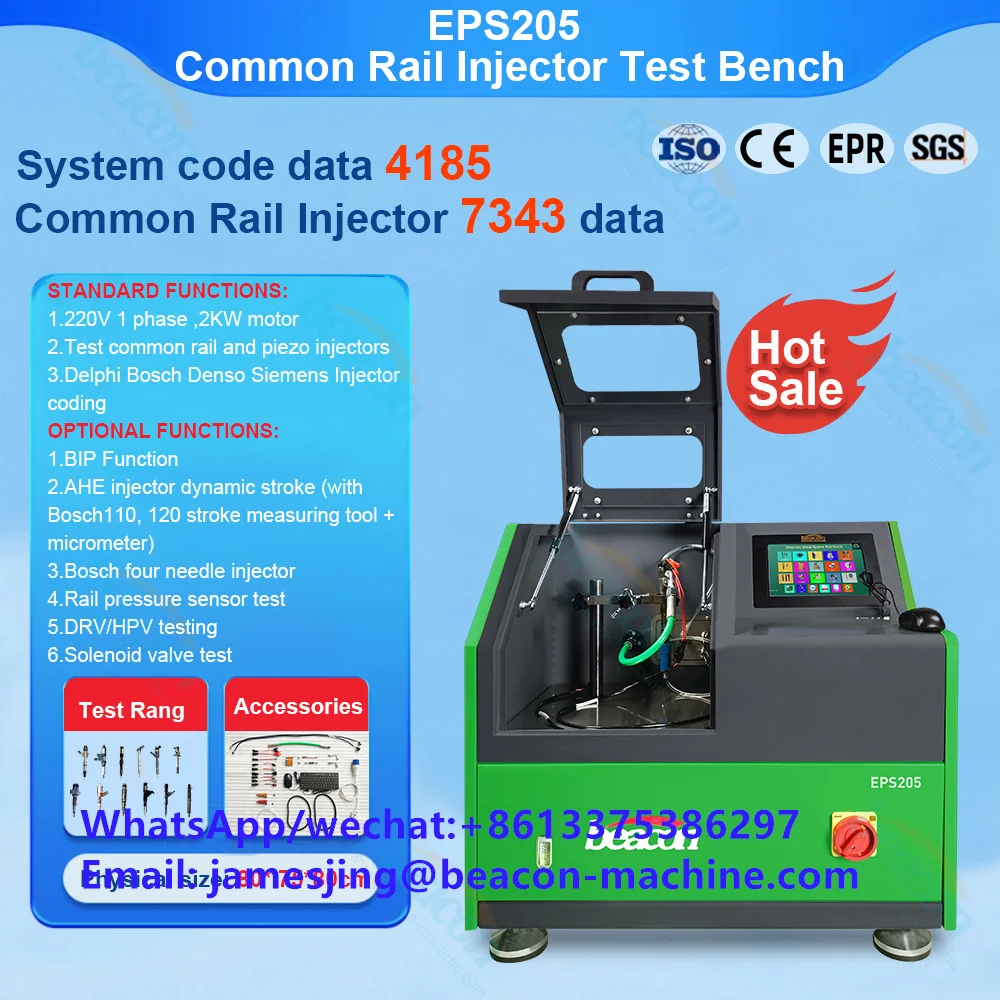 Picture 4: EPS705 Auto Engine Testing Calibration Machine Electronic Equipment Crdi Common Rail Piezo Injector Coding Test Bench