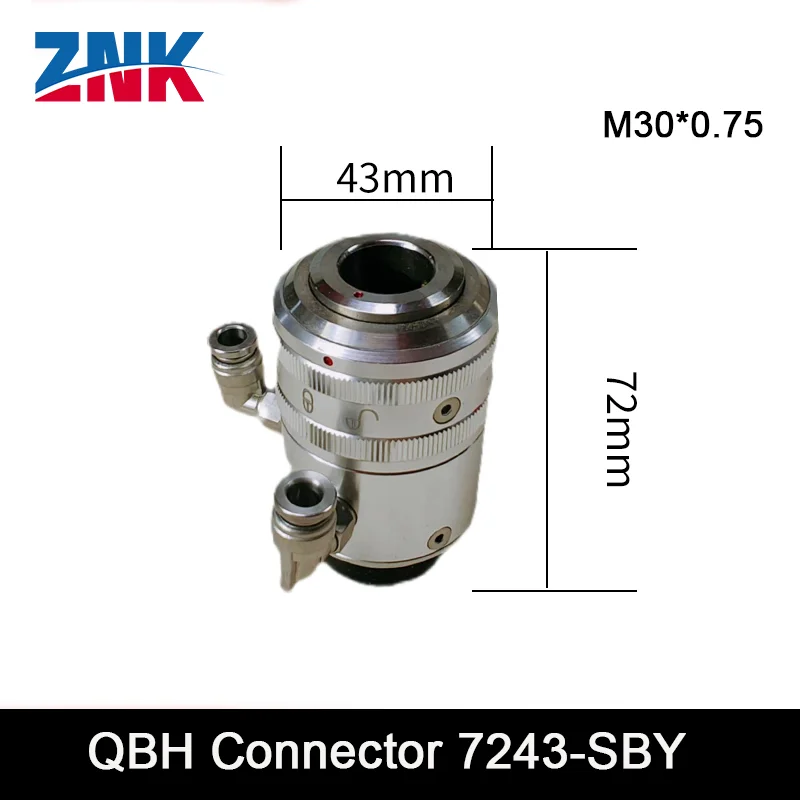 QBH Connector Water-cooled Locking Device With Collimator for 1064nm Fiber Laser Cutting Head and Handheld Welding Machine