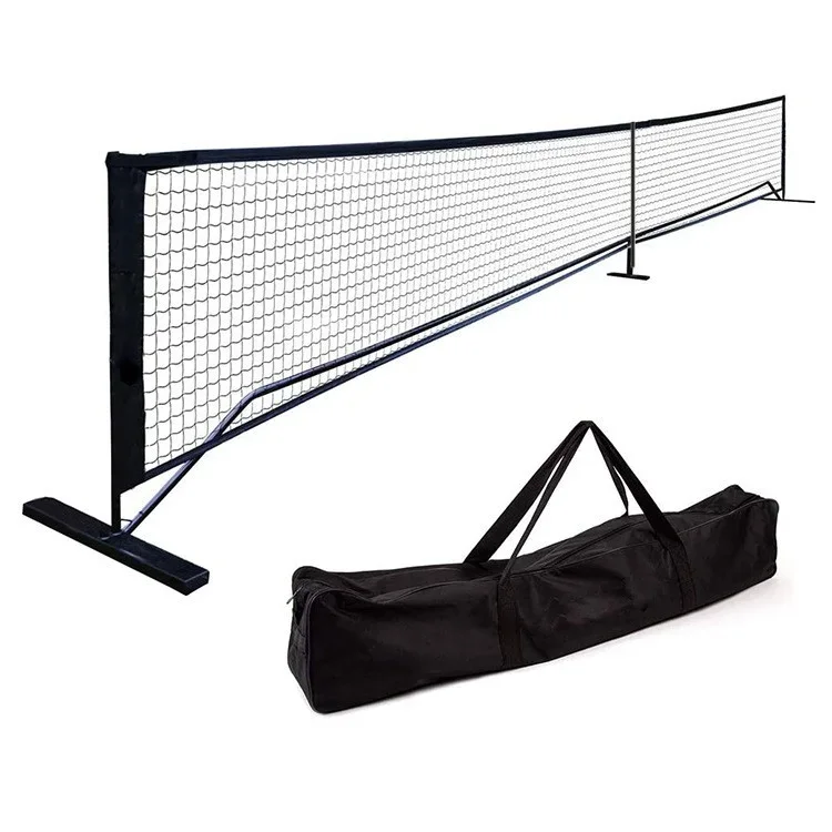 2026 Professional Pickleball Tennis Training Nets Custom Logo Heavy-Duty Fold-Able Rust-Resistant Portable Sport Practice Net Du