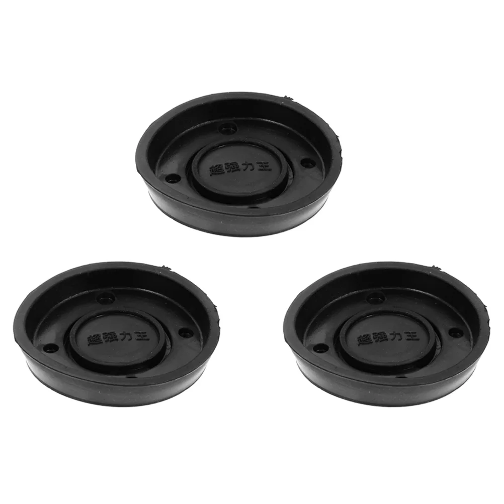 3 قطعة أكواب مياه مطاطية مقاومة للاهتراء أجزاء بئر اليد حافة ناعمة متينة ملحقات المضخة اليدوية كوب مضخة الإبريق