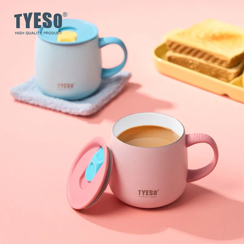 

355ml Super Strong Vacuum Insulated Stainless Steel Table Mug Ceramic Coating BPA Free Keep Cold Hot Beverages All Day Leakproof