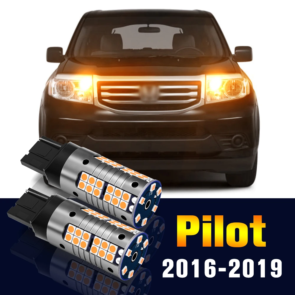 

2pcs LED Turn Signal Light Bulb Turning Lamp For Honda Pilot 2016-2019 2017 2018 Accessories