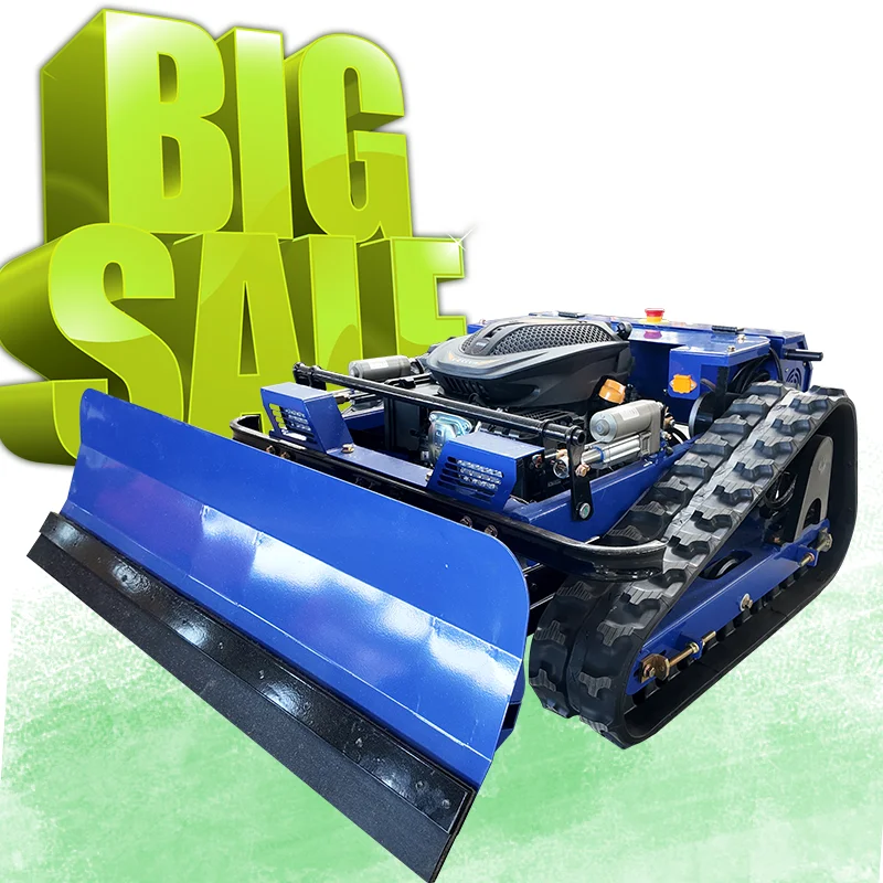 80Cm 100cm 120cm, self-propelled crawler mower LW500 automatic remote control lawn mower