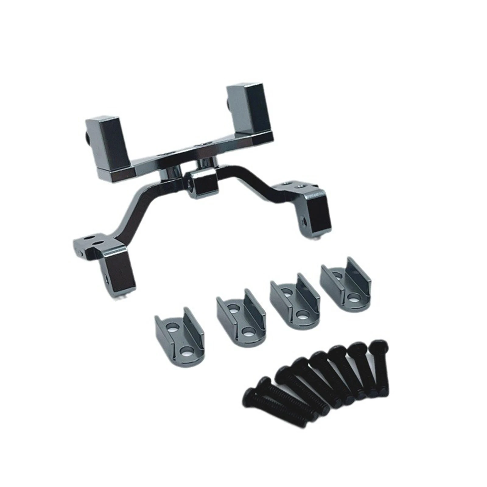 13pieces Durable Metal Replacement Spring Mount For WPL 1/10 RC Car Parts Upgrade Parts For Model Black