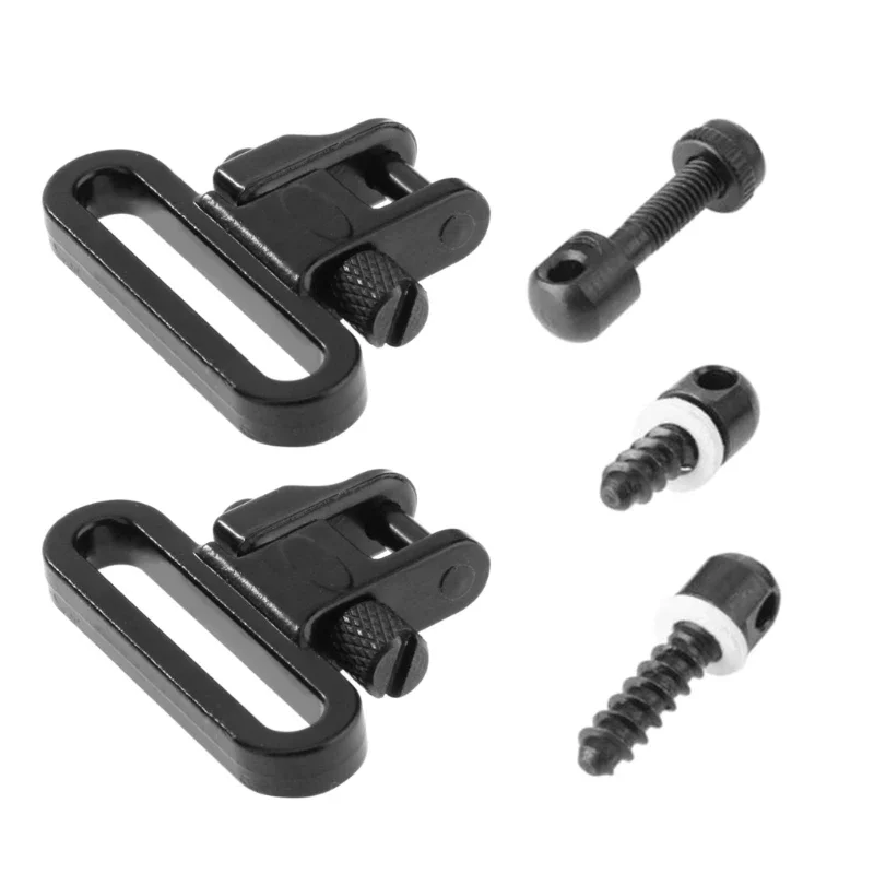 Two Point Sling Swivel and Sling Swivel Screw Studs, Sling Swivel Mounts with 3 Sling Screw Studs and Nut