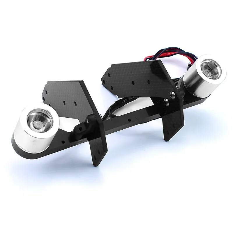 LIMITLESS F1 LED Suporte de Kine de Carbono Luz Traseira Destaque Spotlight para 1/7 ARRMA LIMITLESS V2 Speed Bash Roller F1 Drift Car