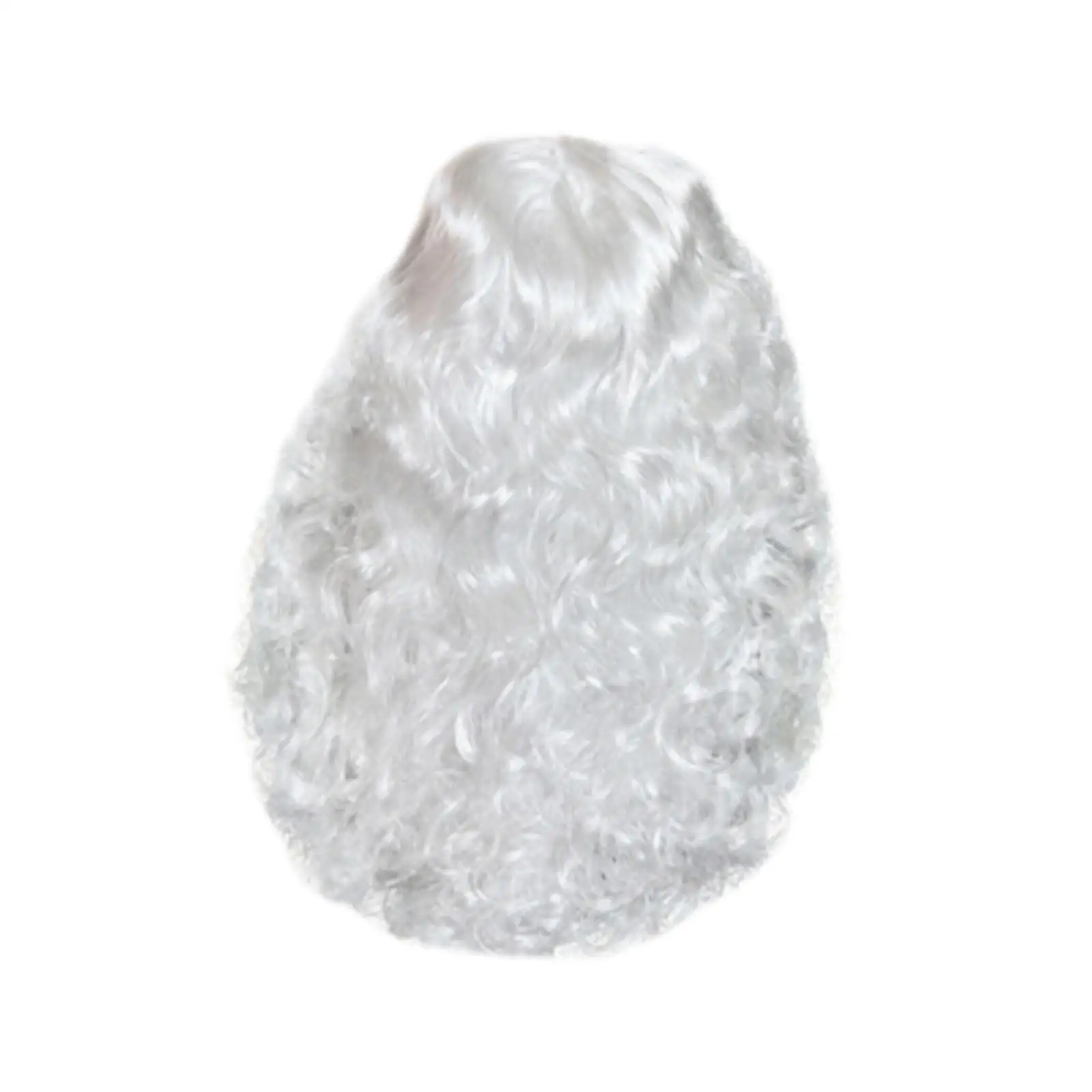 باروكة أزياء سانتا المرحة لعيد الميلاد من أجل الدعائم الكرنفالات التنكرية للعب الأدوار