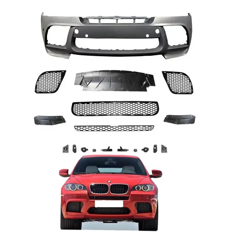 

New Car Bodykit X6M Body Kit For X6 E71 Upgrade Front Bumper With Accessories
