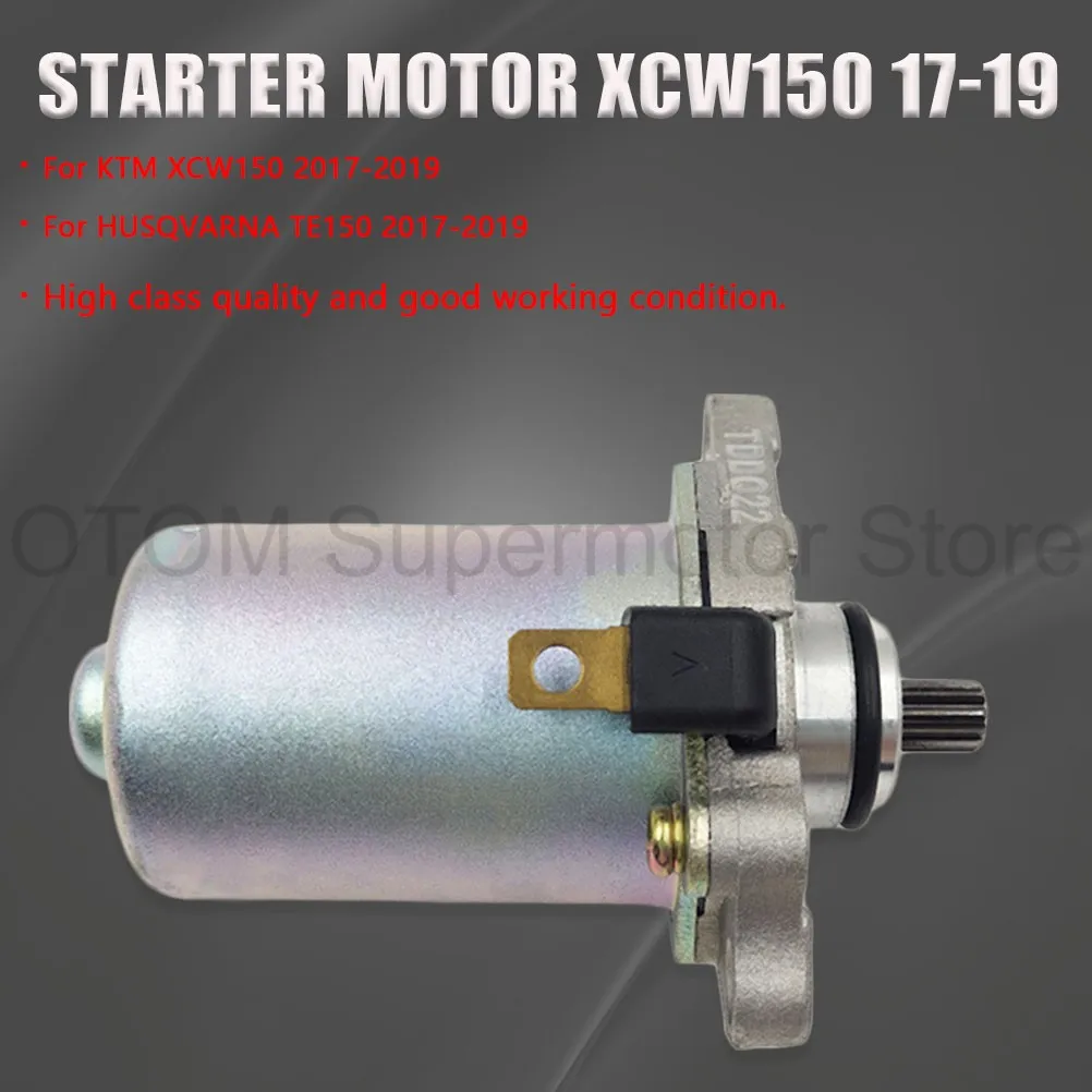 

Стартер для мотоциклов KTM XCW150, HUSQVARNA TE150 2017-2019, артикул 50440001000, для питбайков и кроссовых мотоциклов