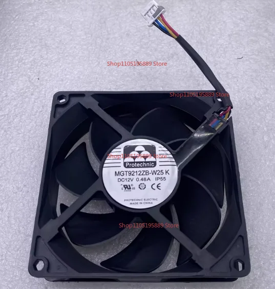 For MGT9224UB-O25K IP68 Waterproof 24V 0.91A Large Air Volume Fan MGT9212ZB-W25K