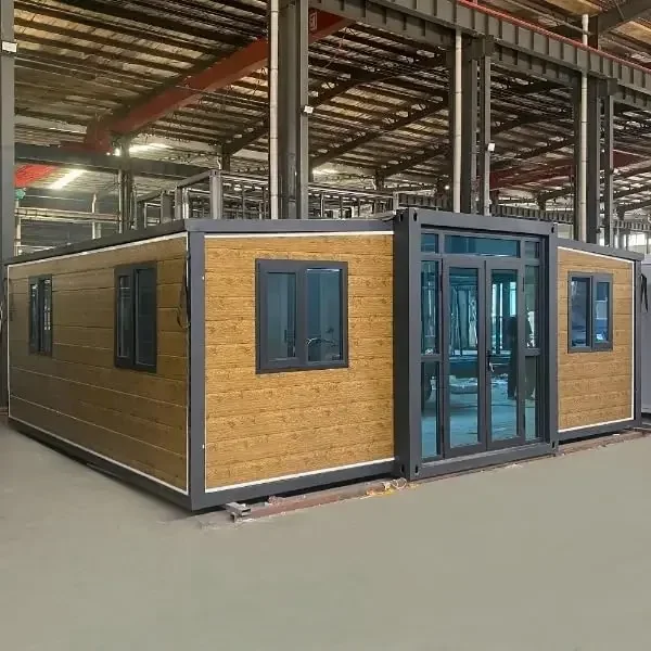 Customized Prefab Home To Live In 1 Bathroom, 1 Living Room, 2 Rooms & Kitchen-Foldable Home, Portable Home Prefabricated Tiny H