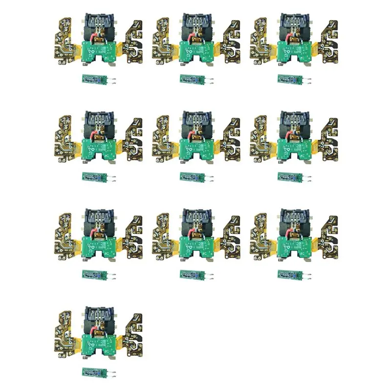 10X DCB609 BMS PCB 18650 Lithium Battery Charging Protection Board For 20V For Flexvolt 60V DCB606 DCB612