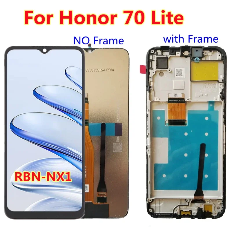 6.5'' For Huawei Honor 70 Lite RBN-NX1 LCD Display Touch Screen Digitizer Assembly Parts for honor 70 lite lcd