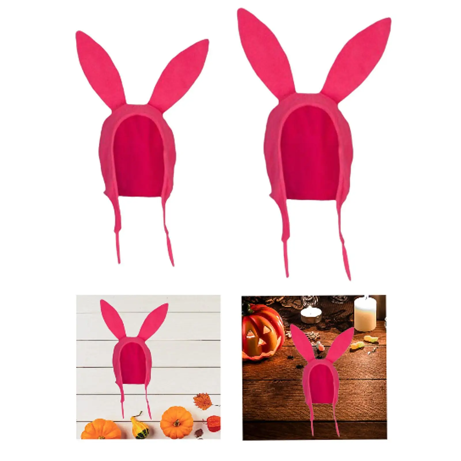 

Bunny Hat Lightweight Dressing up Photo Prop Cosplay Hat for Holidays Birthday Gift Masquerade Roles Playing Stage Performance