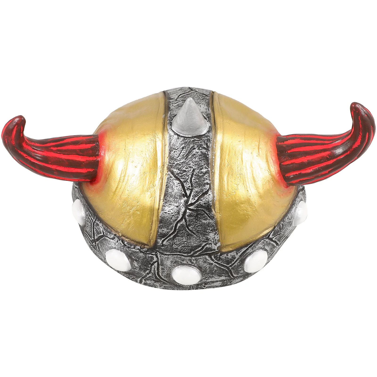

Ox Horn Hat Latex Costume for Festival Dance Party Photo Prop Stage Show Carnival Decoration Viking Hat Halloween Show Prop