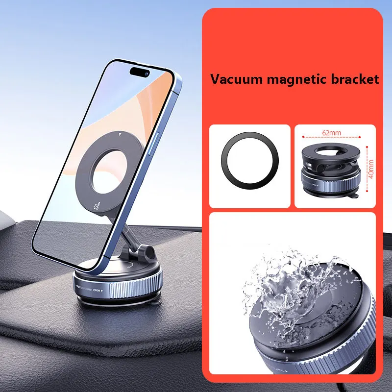 360 °   الدورية فراغ حامل هاتف السيارة المغناطيسي نموذج جديد لوحة القيادة الزجاج جبل متعدد السيناريو السيارات الملاحة الوقوف