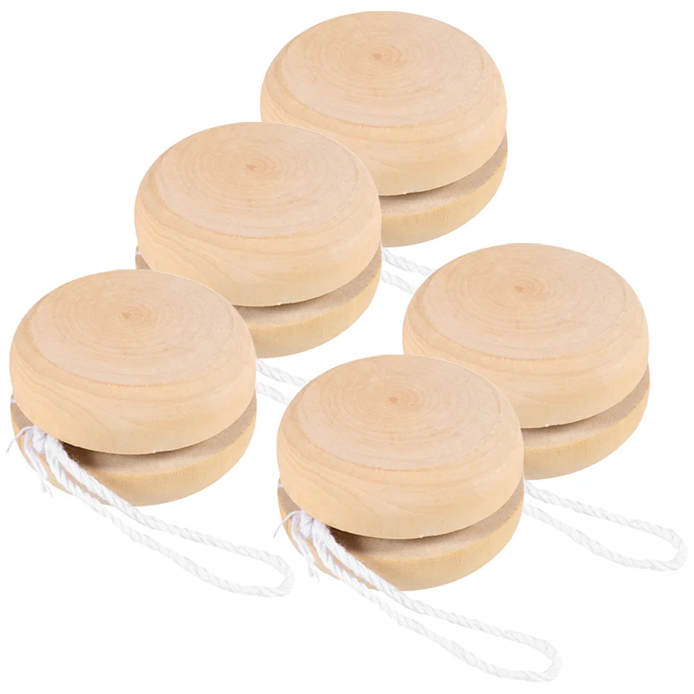 5 uds Yoyo Ball DIY Yo-yo bolas Graffiti sin terminar niños pequeños juguete Woody juguetes de dibujo niño