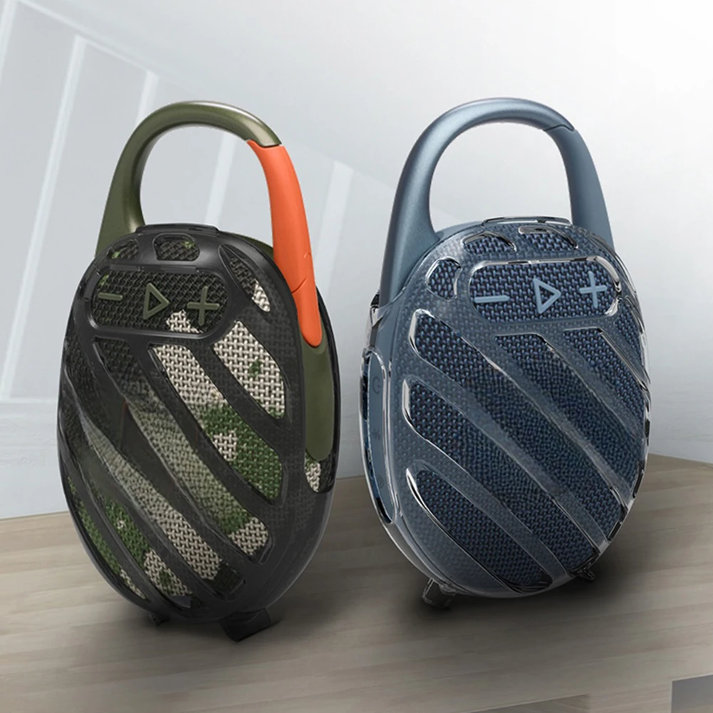 Funda protectora transparente de TPU, funda suave antiarañazos, funda protectora de Audio a prueba de caídas para altavoz JBL CLIP 5