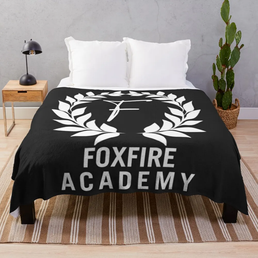 

Foxfire Academy Lightweight Hoodie Throw Blanket Heavy Soft Big Blankets