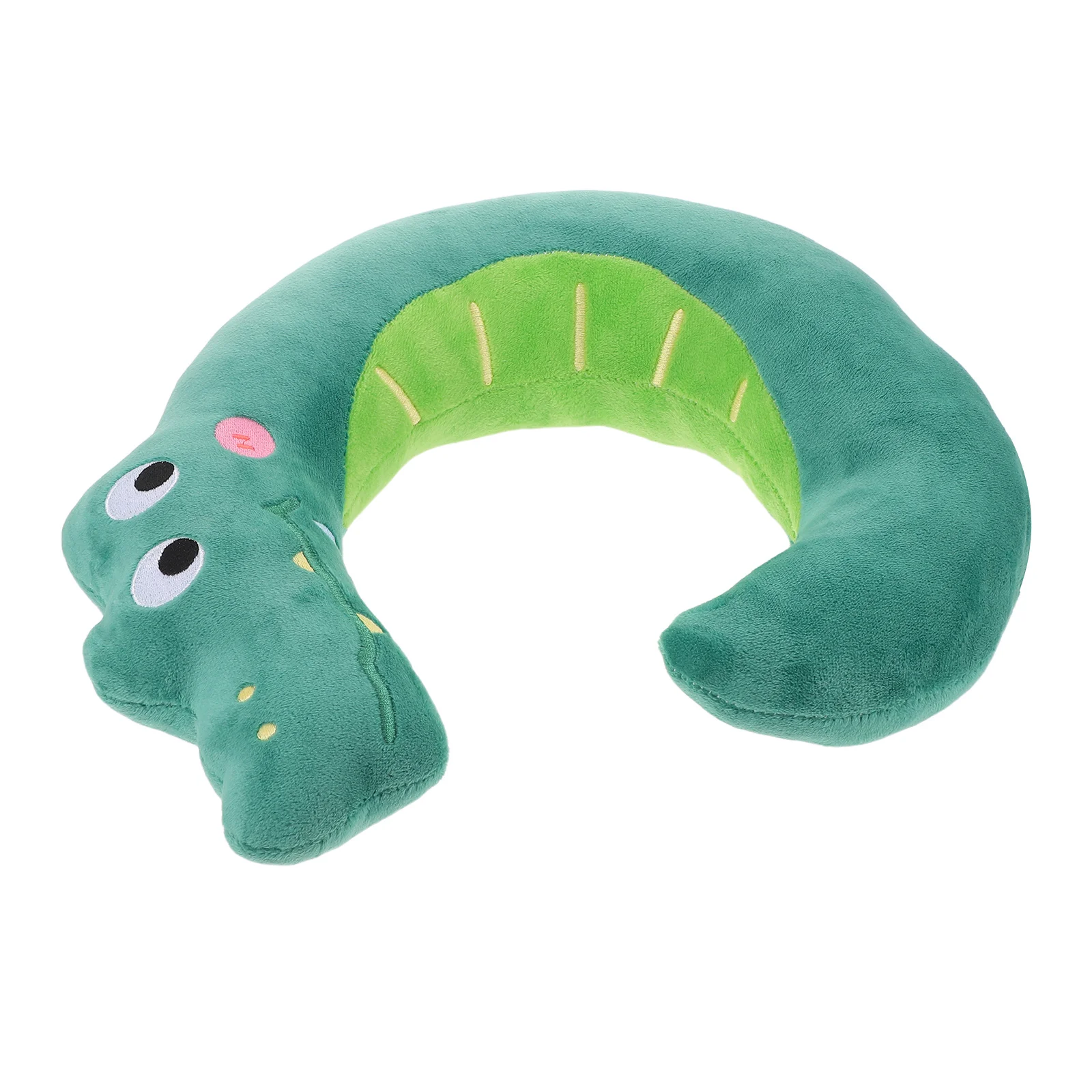 

Crocodile Neck Pillow Memory Foam Travel U Shape Comfortable Support Soft Ergonomic Design for Airplane Car Office Use