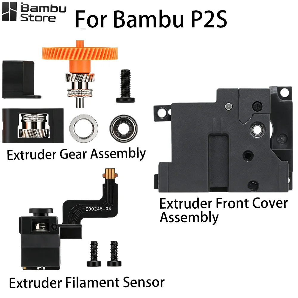 �y�Z�[�����z�I���W�i��Bambu Lab P2S�G�N�X�g���[�_�[�R���|�[�l���g3D�v�����^�[�A�N�Z�T���[�M�A�A�Z���u��+�t�B�������g�Z���T�[+�t�����g�J�o�[�n�E�W���O�A�Z���u��
