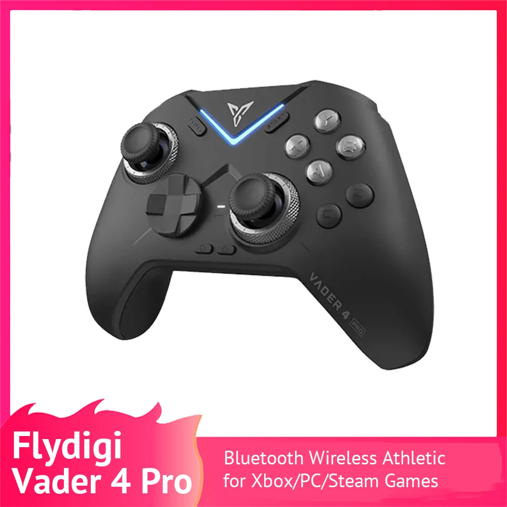 Flydig  VADER 4 PRO Bluetooth Wireless Gamepad Hall Linear Trigger Switch/PC/steam/IOS Games and Video Games