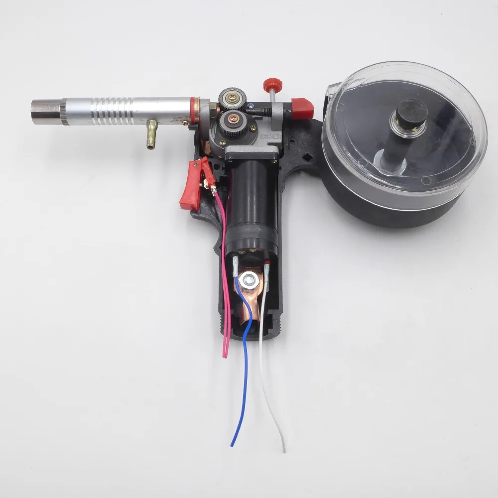 180A DC 24V No Cable Use Standard Motor Push Pull Feeder Welding Torch Mig Spool Gun Mig Gun Aluminium Copper Stainless Steel