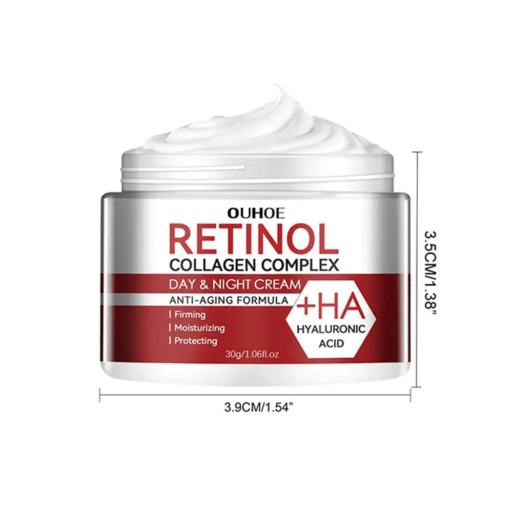 Retinol Gesicht Feuchtigkeit creme Anti-Falten feuchtigkeit spendende Schrumpf poren Retinol Creme verblassen feine Linien Hautpflege produkte für Frauen – Detail 13