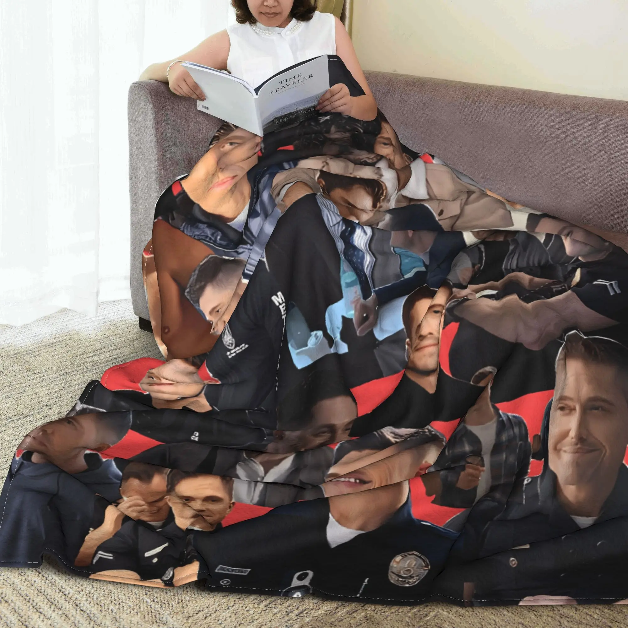 تيم برادفورد المسلسل التلفزيوني الفانيلا بطانية الخريف الدافئة لينة رمي بطانية للفتيات الفتيان الأريكة كرسي المفرش أريكة غطاء سرير