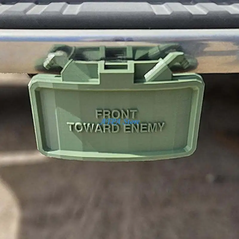 U13C Stylish Decorative Trailer Hook Cover For Enhanced Vehicle Appearance And Safety