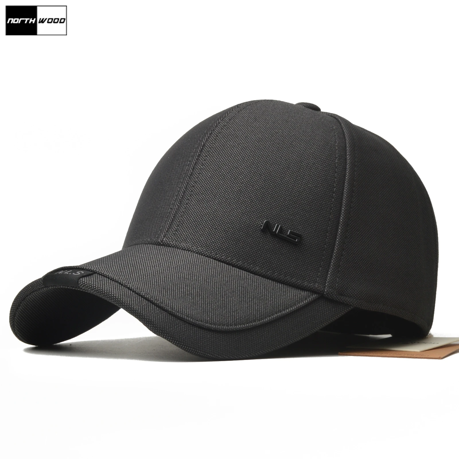 

NORTHWOOD Adjustable Solid Baseball Cap Autumn Winter Dad Hat High Quality Cotton & Tencel Unisex Snapbacks Gorras hombre