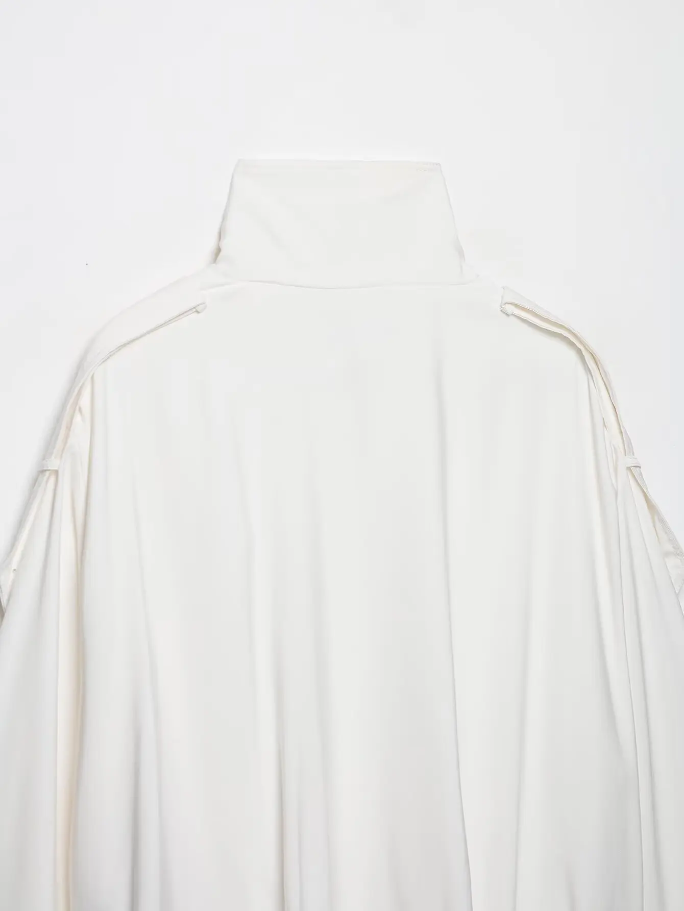 TFMLN Damen Casual Weißer Mantel Langarm Stehkragen Einreihig Locker Geschnittener Mantel 2026 Neue Herbstmode Schicke Streetjacke für Damen – Detail 10