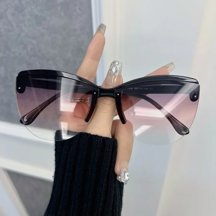 الكلاسيكية خمر مربع النظارات الشمسية النساء الرجال الفاخرة العلامة التجارية الإناث الذكور نظارات شمسية ملونة نمط الإناث #2