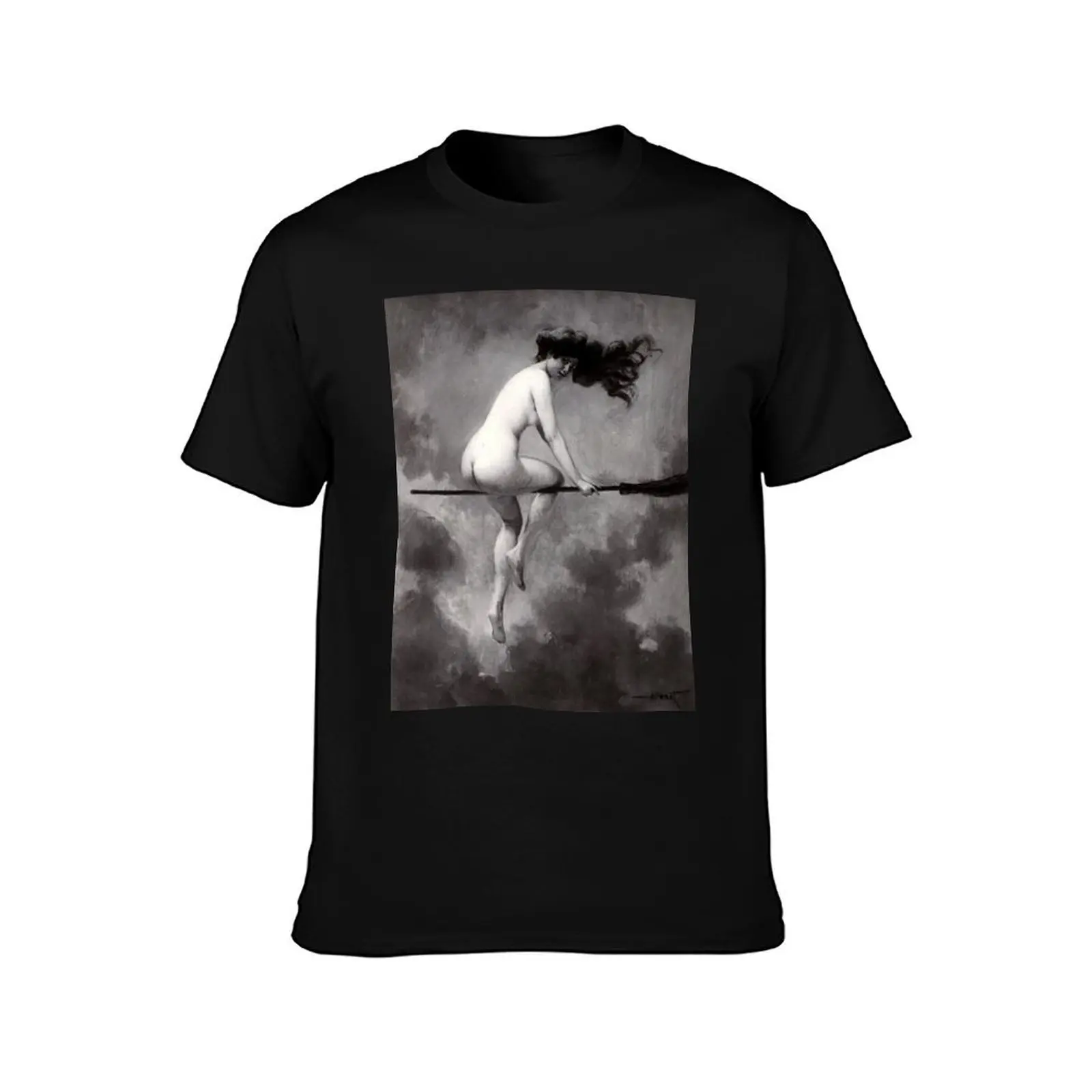 Pour Le Sabbat Witches - Departing for the Sabbath - Albert-Joseph Pénot T-Shirt Cool Feeling Summer Tee Shirt T-Shirt