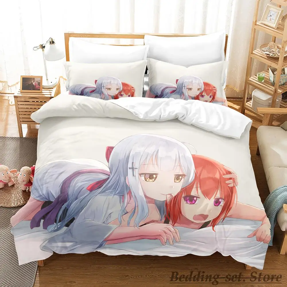 

2023 Gabriel Dropout Bedding Set Single Twin Full Queen King Size Bed Set Adult Kid Bedroom Duvetcover Sets Anime parure de lit