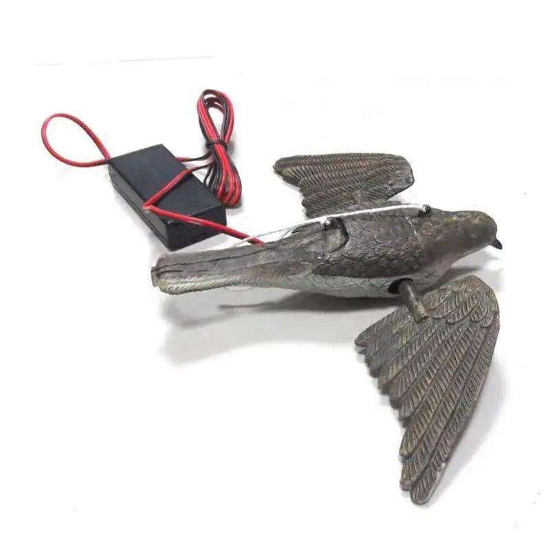 1 قطعة محاكاة بمحركات Skylark شرك الصيد شرك البلاستيك وهمية الطيور نموذج ث/ساعة أجنحة قابلة للإزالة اطلاق النار الصيد الملحقات #2