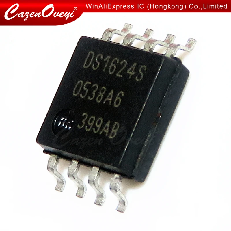 5pcs/lot DS1624S DS1624 SOP-8 In Stock