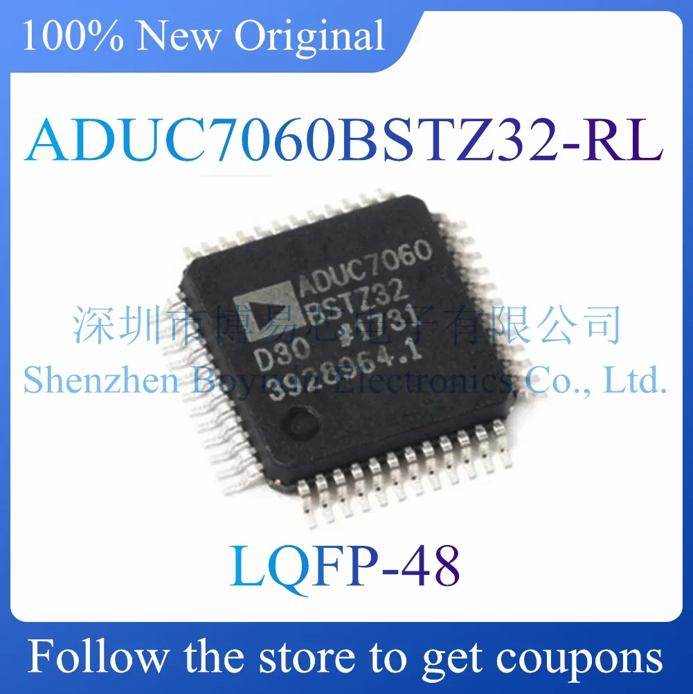 NEW ADUC7060BSTZ32-RL Original Product LQFP-48