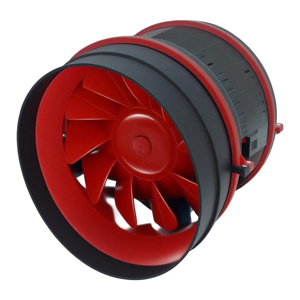 For Cleaner Kitchen Environment Circular Duct Fan Kitchen Smoke Extractor 4 Inches Compact Space Saving Design