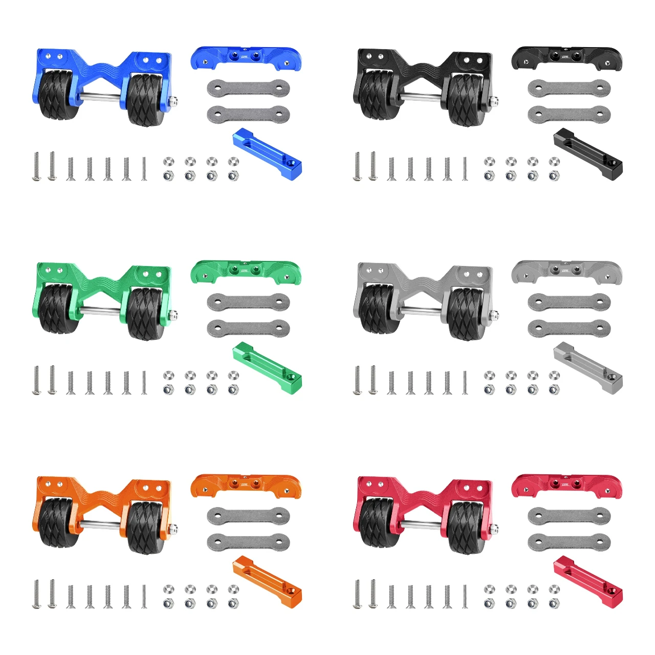

GPM Aluminum Rear Adjustable Wheelie For TRAXXAS 1/10 4Wd Maxx Monster Truck