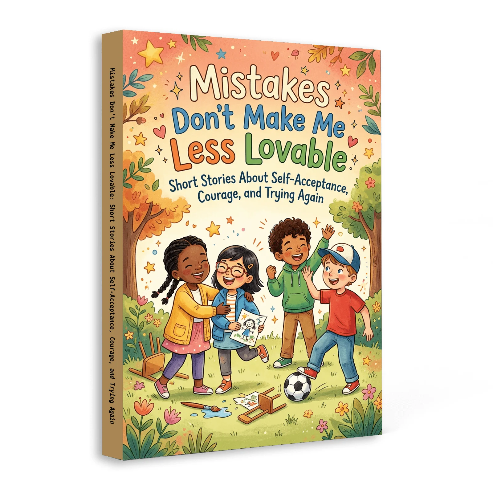 Mistakes Don’t Make Me Less Lovable — Short Stories for Kids About Self-Acceptance, Courage, and Trying Again