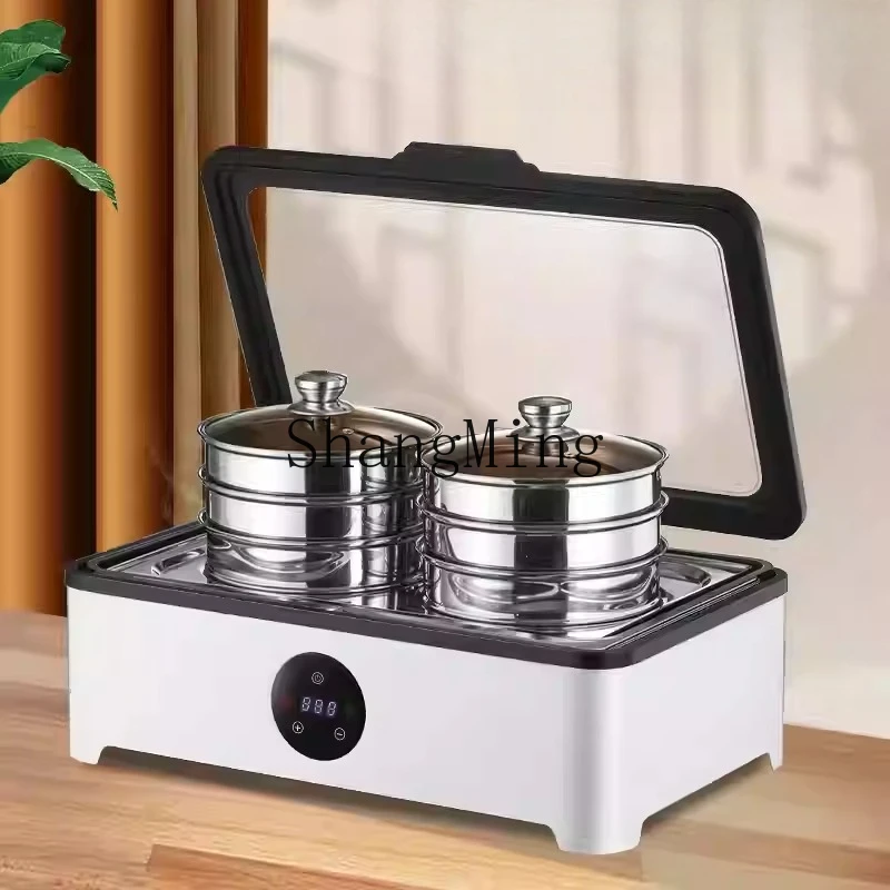 فرن طعام من الفولاذ المقاوم للصدأ ZYY فرن الحفاظ على الحرارة للخدمة الذاتية فرن ذكي للتدفئة الكهربائية والحفاظ على الحرارة