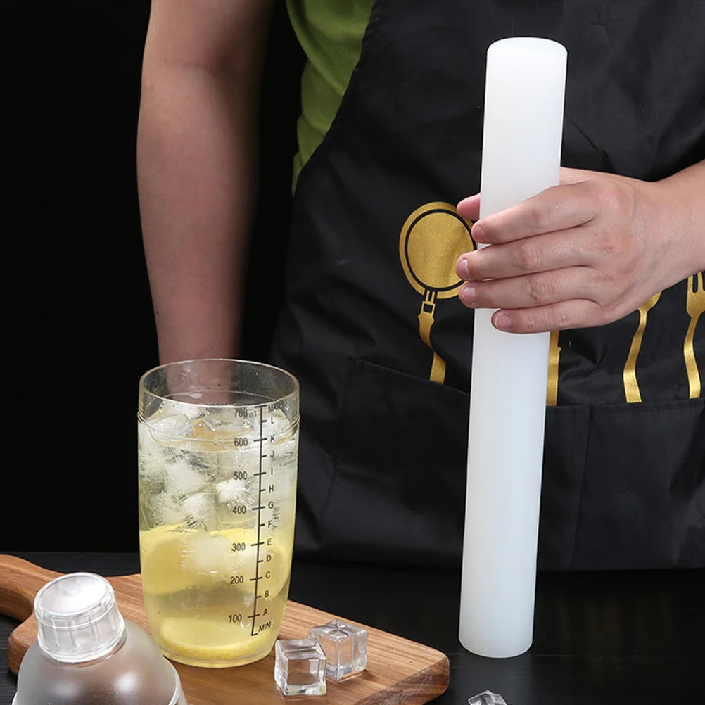 

Lemon Masher Plastic Ice Crusher Fruit Grinding Rod Non-Stick Reusable Rolling Pin For Baking Bar Tool Mojito Making