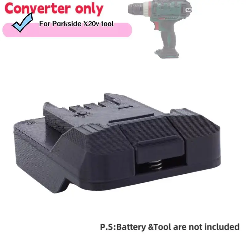 Imagem -05 - Parkside Tool Adapter For Metabo Adaptador Apenas Bateria 20v 625367000 625368000 321000480 321000550 625459000 Bs18 lt