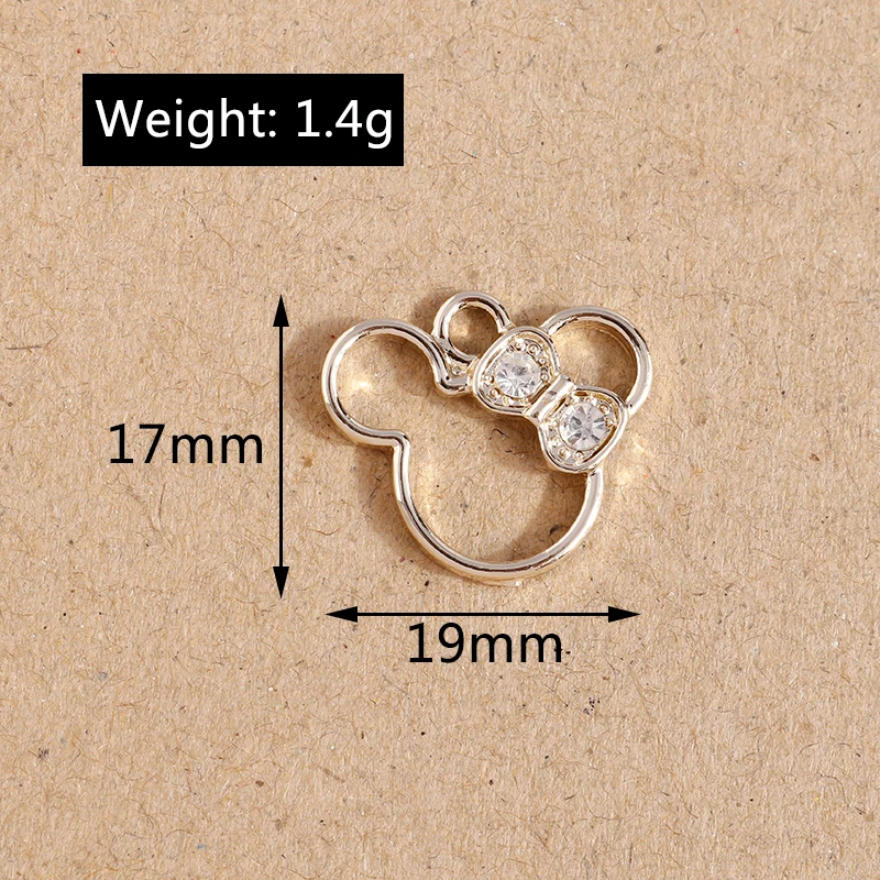 10 stücke zarte Kristall frucht Kirsche Anhänger Charms für Schmuck machen DIY Halsketten Ohrringe Zubehör liefert – Detail 21