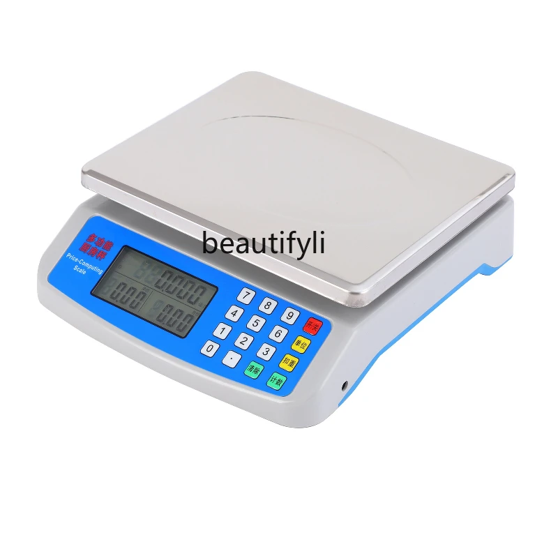 

Electronic commercial small table scale, weighing electronic scale precision market weight scale, mini pricing scale