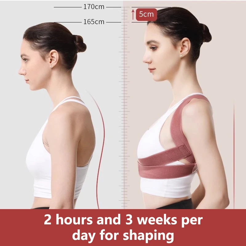 Brace Back Posture Corrector Spine Support Hunchback Correction Belt For Adult Posture Spinal Column Curvature Straight Waist